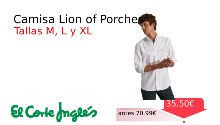 Camisa Lion of Porches