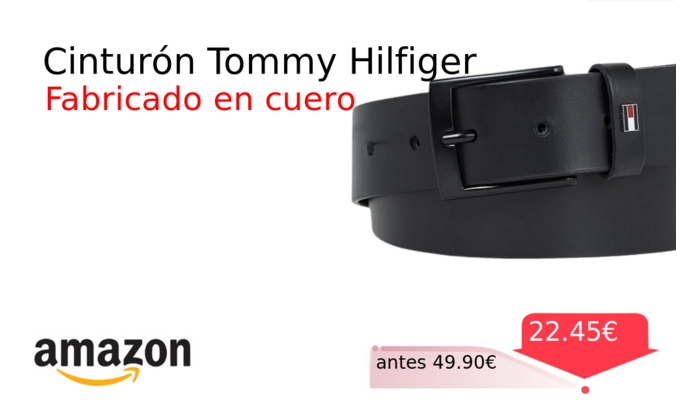 Cinturón Tommy Hilfiger