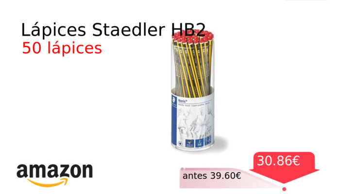 Lápices Staedler HB2