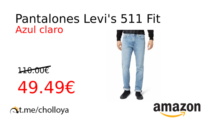 Pantalones Levi's 511 Fit