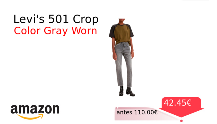 Levi's 501 Crop