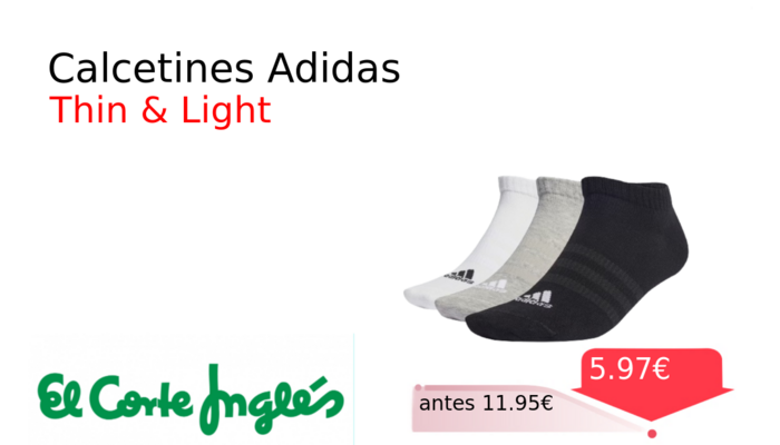 Calcetines Adidas