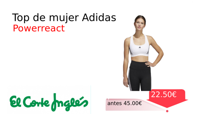 Top de mujer Adidas