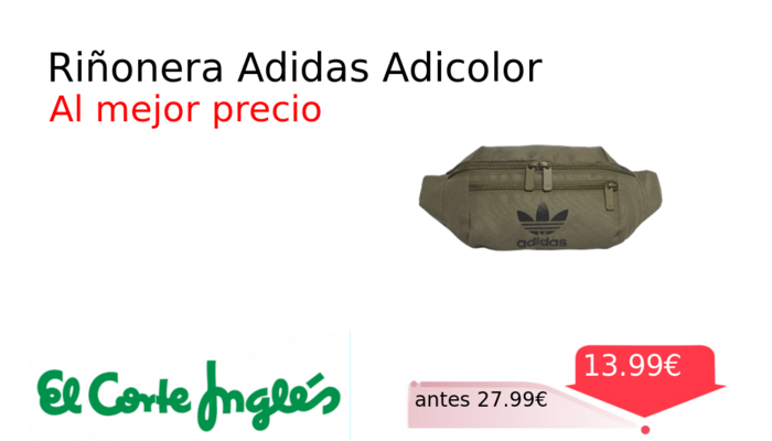 Riñonera Adidas Adicolor