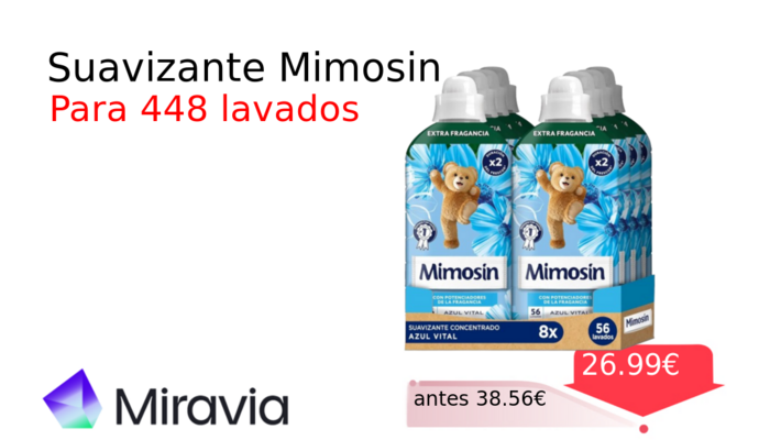 Suavizante Mimosin