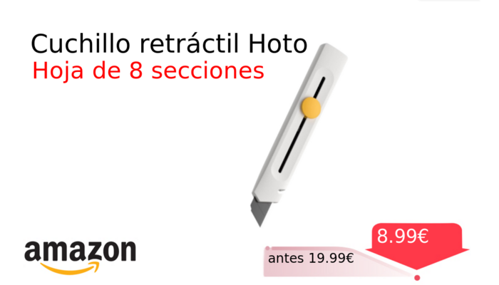 Cuchillo retráctil Hoto