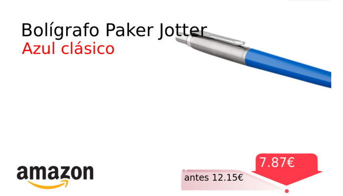 Bolígrafo Paker Jotter