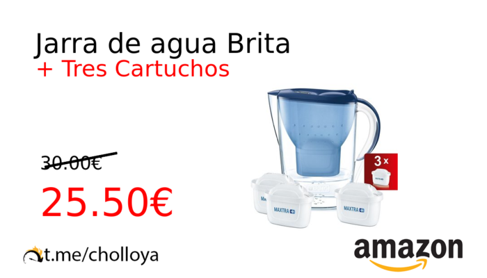 Jarra de agua Brita