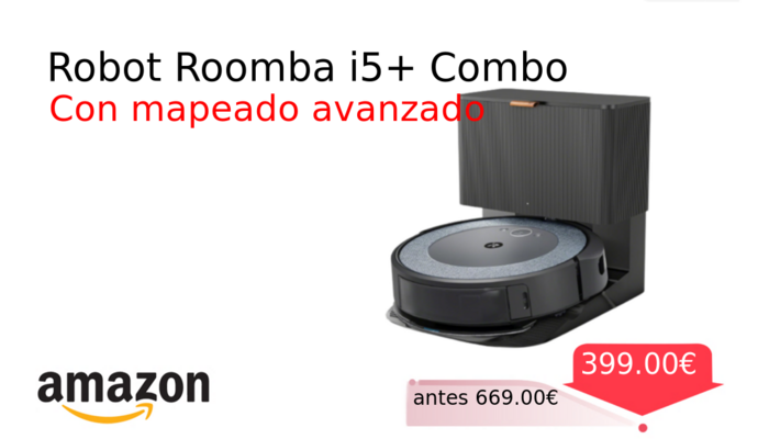 Robot Roomba i5+ Combo
