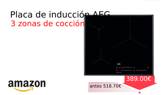 Placa de inducción AEG