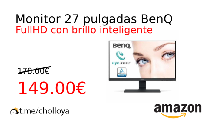 Monitor 27 pulgadas BenQ