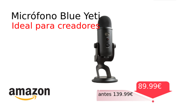 Micrófono Blue Yeti