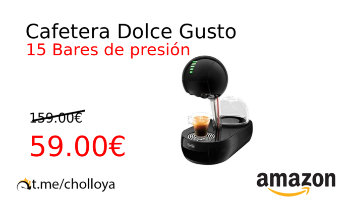 Cafetera Dolce Gusto