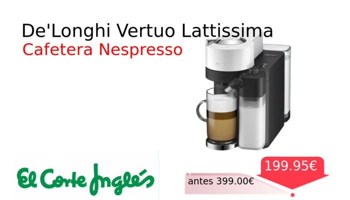 De'Longhi Vertuo Lattissima