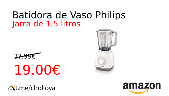 Batidora de Vaso Philips