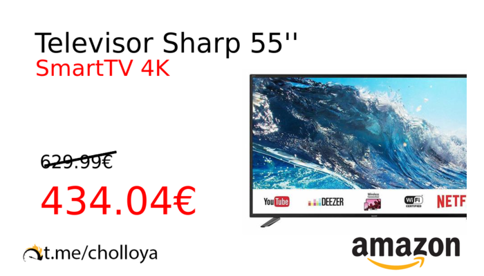Televisor Sharp 55''