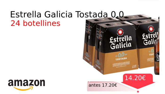 Estrella Galicia Tostada 0,0