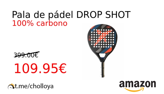 Pala de pádel DROP SHOT