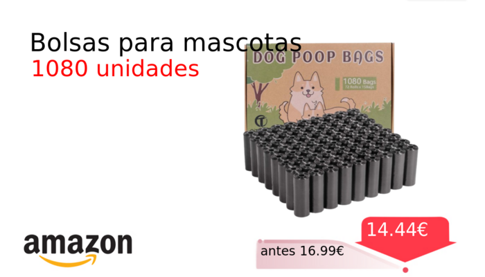 Bolsas para mascotas