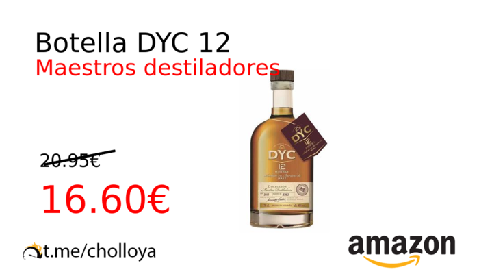 Botella DYC 12