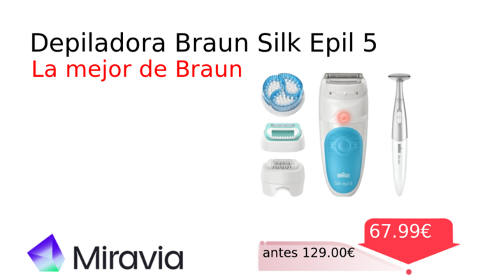 Depiladora Braun Silk Epil 5