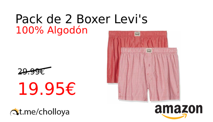 Pack de 2 Boxer Levi's