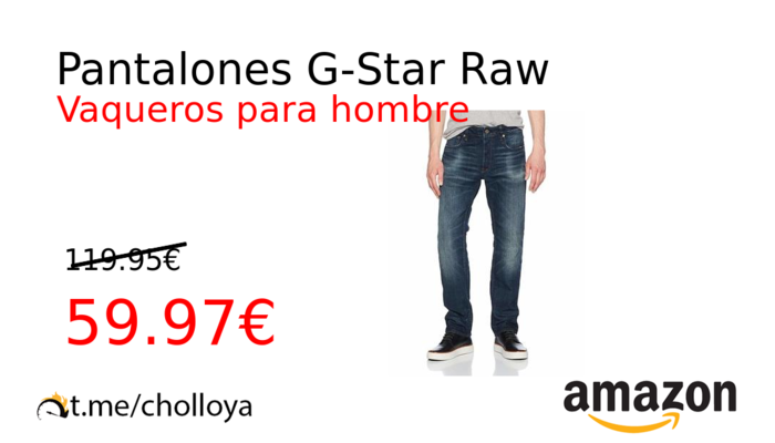 Pantalones G-Star Raw