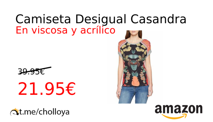 Camiseta Desigual Casandra