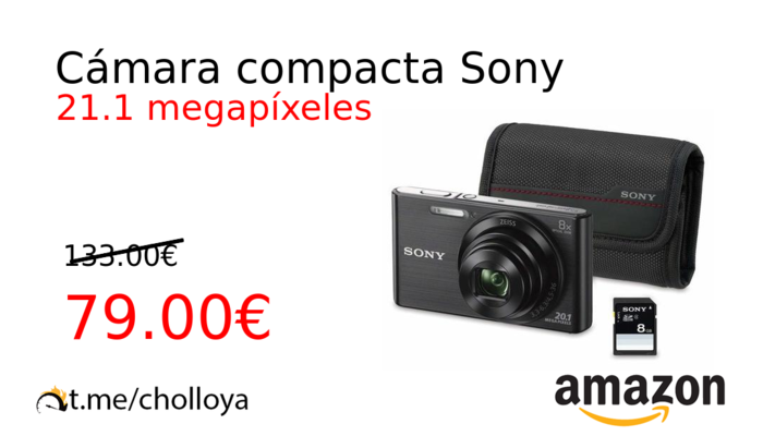 Cámara compacta Sony