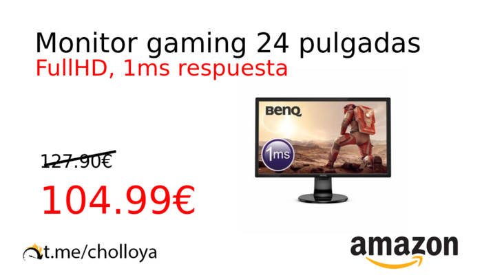 Monitor gaming 24 pulgadas