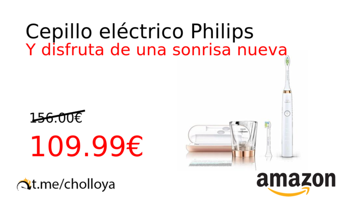 Cepillo eléctrico Philips