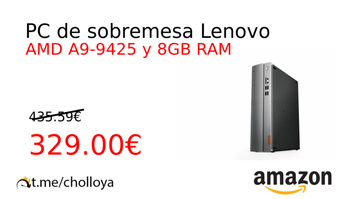 PC de sobremesa Lenovo