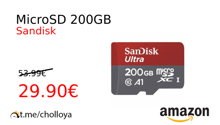 MicroSD 200GB
