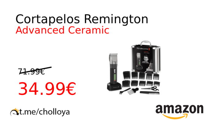 Cortapelos Remington