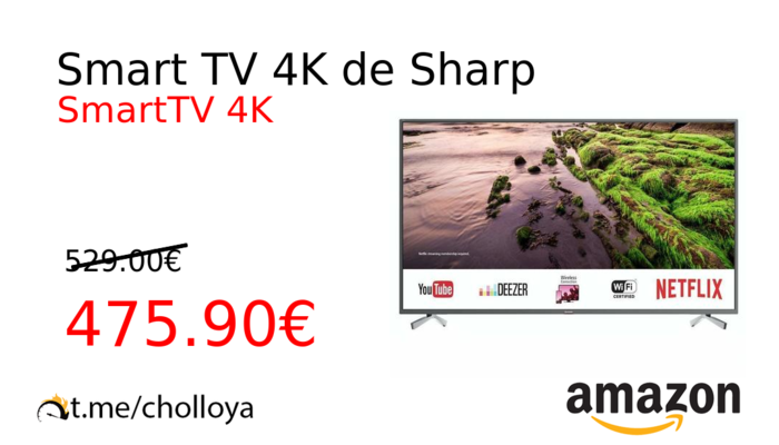 Smart TV 4K de Sharp