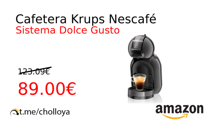 Cafetera Krups Nescafé