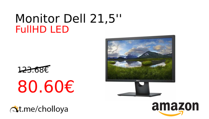 Monitor Dell 21,5''