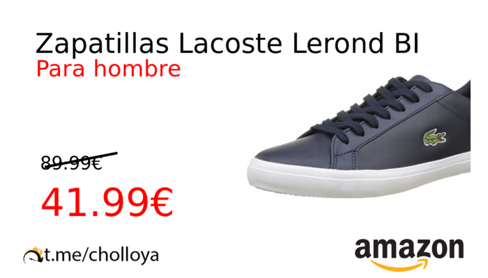 Zapatillas Lacoste Lerond BI