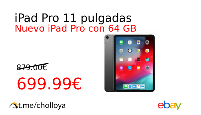 iPad Pro 11 pulgadas