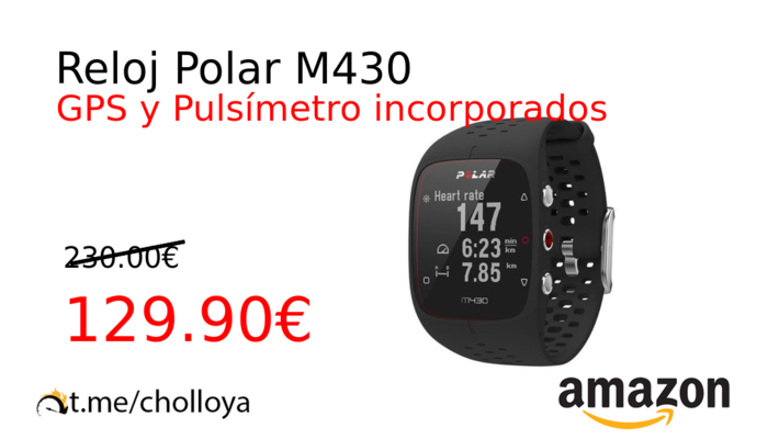 Reloj Polar M430