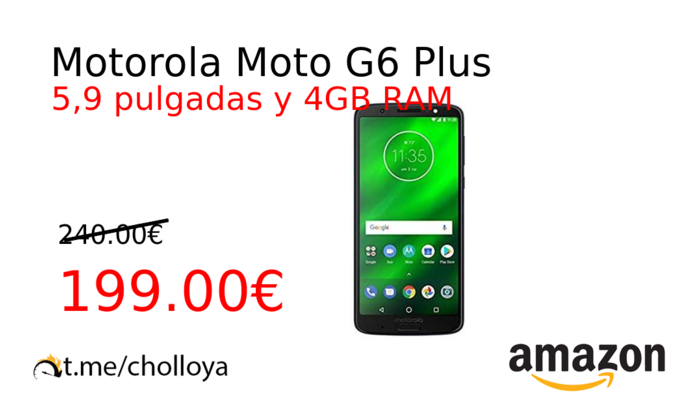 Motorola Moto G6 Plus