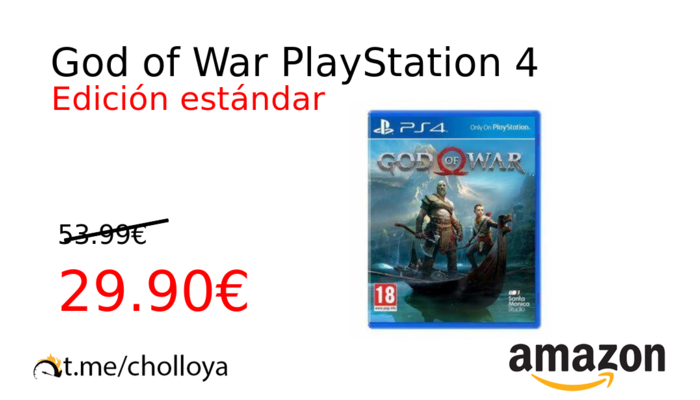 God of War PlayStation 4