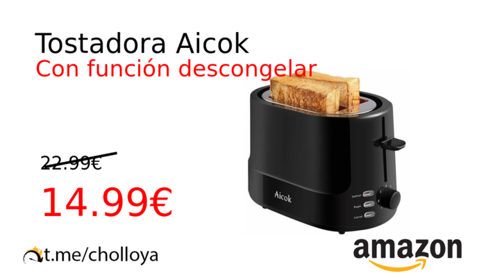 Tostadora Aicok