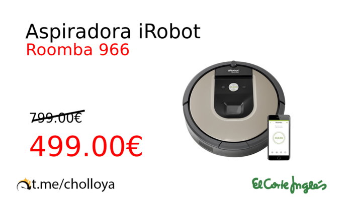 Aspiradora iRobot 