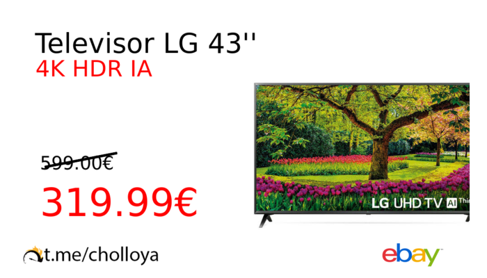 Televisor LG 43''