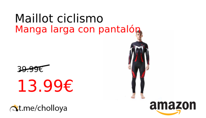 Maillot ciclismo