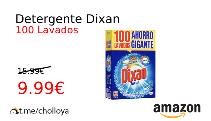 Detergente Dixan