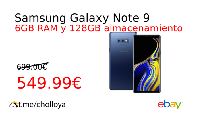 Samsung Galaxy Note 9