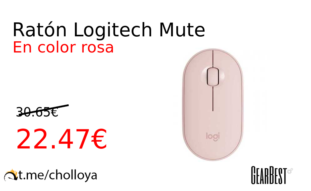 Ratón Logitech Mute