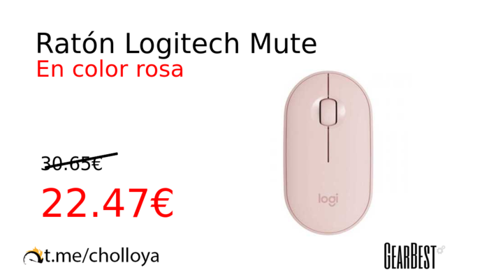 Ratón Logitech Mute